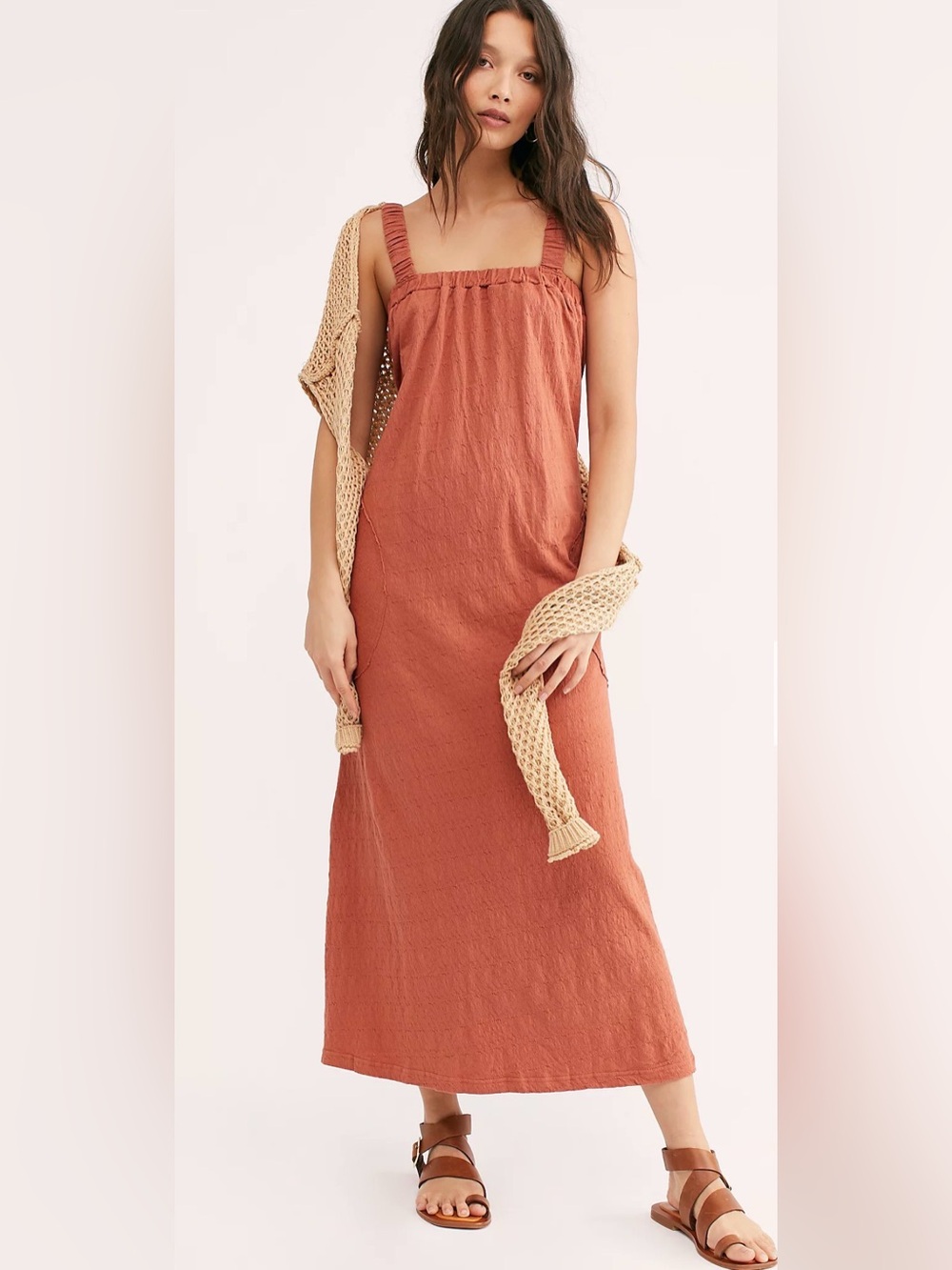 Free People Beach Just Wanna Have Sun Midi Dress, NWT ($78)!